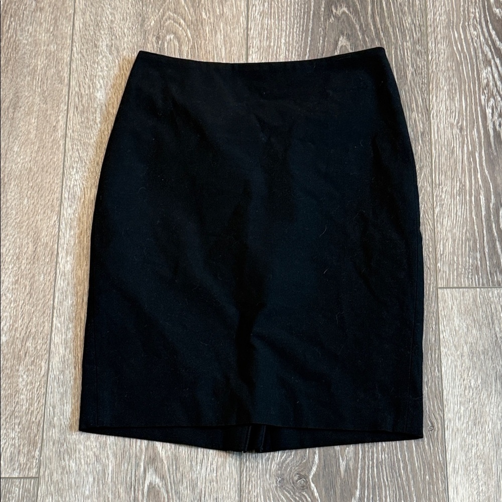 Ann Taylor Elegant Black Pencil Skirt